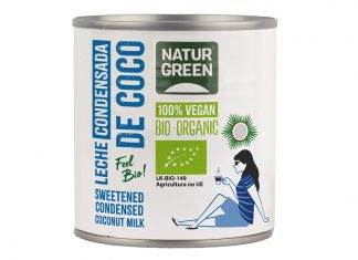Leche condensada de coco bio, de NaturGreen
