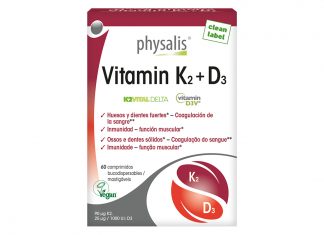 Vitamin K2 + D3, de Physalis