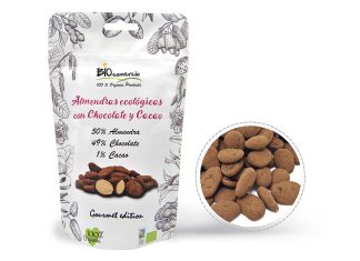 Almendra con Chocolate y Cacao Ecológica, de BioComercio