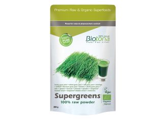 Bio Supergreens Raw, de Biotona