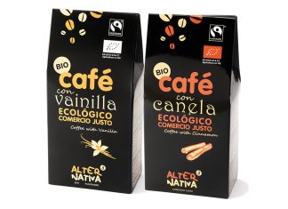 Café con Vainilla o con Canela molido Bio Fairtrade, de AlterNativa3