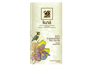 Chocolate Rio Verde Esmeraldas Bio 82%, de Kuná