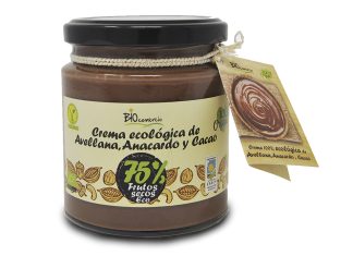 Crema Ecológica de Avellana, Anacardo y Cacao, de BioComercio