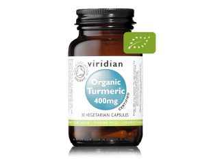 Cúrcuma Bio 400mg 30 Veg. Caps., de Viridian
