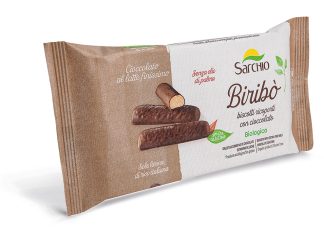Galletas Biribò (Galletas Cubiertas de Chocolate con Leche), de Sarchio