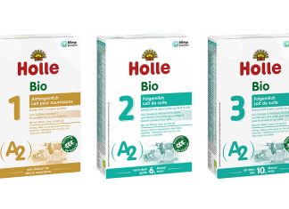 Leches para Lactantes A2 Ecológicas, de Holle