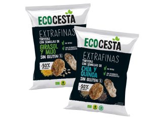 Tortitas Extrafinas Bio, de Ecocesta
