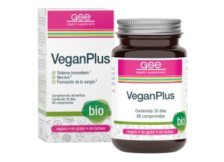 VeganPlus 60 Comp., de GSE