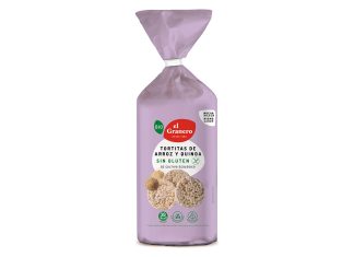 Tortitas de arroz y quinoa sin gluten, de El Granero