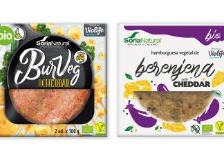 Nuevas Hamburguesas Cheddar, de Soria Natural