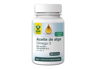 Aceite de alga – Omega 3, de Raab Vitalfood