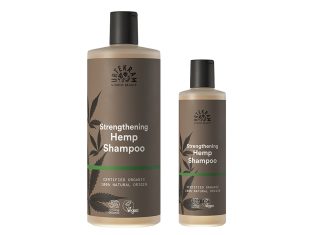 Nuevo champú fortalecedor con cáñamo, de Urtekram