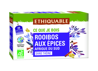 Rooibos con Especias BIO, de Ethiquable