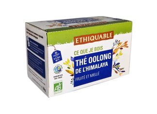 Té Azul Oolong del Himalaya BIO 36 g, de Ethiquable