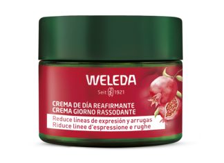 Crema de Día Reafirmante de Granada y Péptidos de Maca, de Weleda