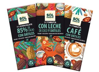 Chocolates veganos endulzados solo con dátiles, de Sol Natural