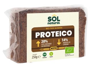 Pan de centeno proteico, de Sol Natural