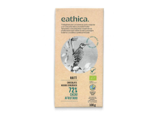 Chocolate 72% Haití Bio 100 g, de eathica