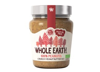 Crema de cacahuete crunchy, de Whole Earth