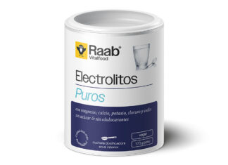 Electrolitos puros con magnesio, calcio, potasio, cloruro y sodio, de Raab Vitalfood