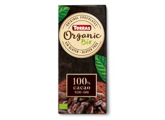 Chocolate negro 100% cacao, de Chocolates Torras