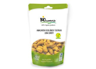 Anacardo Ecológico Tostado con Curry, de BioComercio