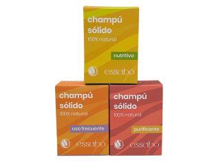 Champús sólidos 100% naturales, de Essabó