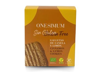 Galletas sin Gluten de Canela y Limón, de Onesimum