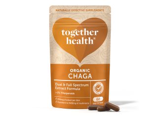 Hongo Chaga Orgánico 60 Caps., de Together Health