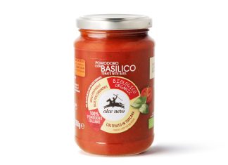 Tomate con Albahaca Ecológico 350g, de Alce Nero