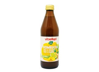Kombucha de lima y jengibre, de Voelkel