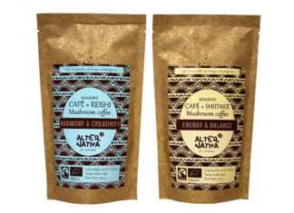 Café enriquecido con hongos adaptógenos, de AlterNativa3
