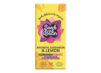 Chocolate negro con cardamomo y limón, de Seed & Bean