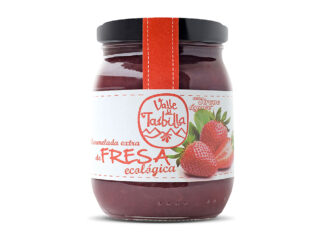 Mermelada bio de fresa en formato familiar, de Valle del Taibilla