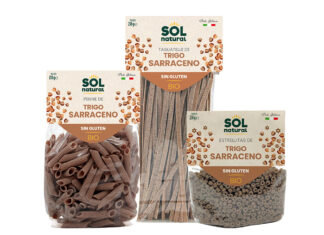 Pasta 100% trigo sarraceno sin gluten, de Sol Natural