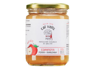 Compota de manzana ecológica, de Cal Valls