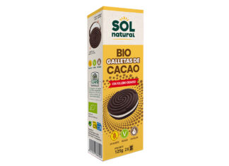 Galletas de Cacao y Crema Vegana, de Sol Natural