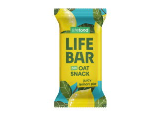 Barrita de Avena sabor Pastel-Limón, de Lifefood