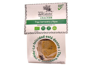 Cracker Eco de Trigo Sarraceno y Pipas, de DeliCatalia