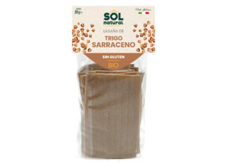 Lasaña 100% trigo sarraceno, de Sol Natural