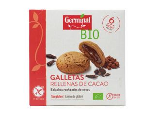 Galletas rellenas de cacao, de Germinal