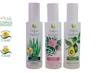 Gel de Aloe Vera con Caléndula y Aceites Corporales Gelificados, de Gotas de Pureza