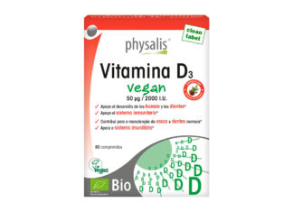 Vitamina D3 vegan, de Physalis