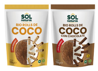 Rolls de coco, de Sol Natural