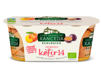 Kéfir Suave con Melocotón y Maracuyá, de Casa Grande de Xanceda