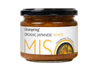 Miso Blanco Japonés Ecológico Sin Pasteurizar, de Clearspring