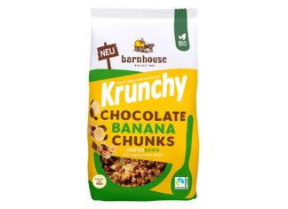 Muesli Krunchy Chocolate Banana 450 g, de Barnhouse