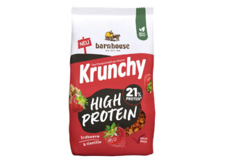 Muesli Krunchy Fresa High Protein 450 g, de Barnhouse