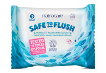 Papel higiénico húmedo Safe to Flush, de Natracare