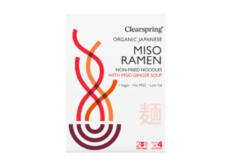 Ramen Japonés Ecológico de Miso, de Clearspring